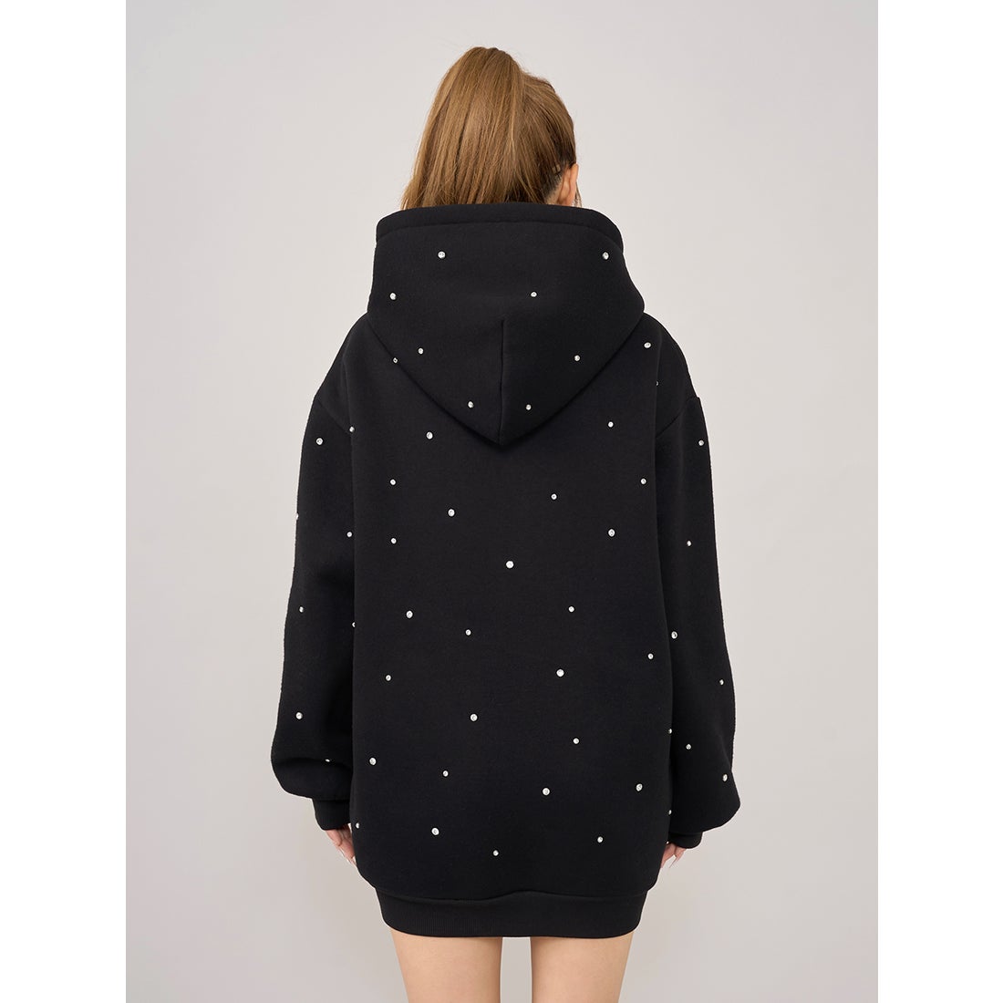 ダーリッチ Darich DDロゴビジュージップパーカー （ピンク