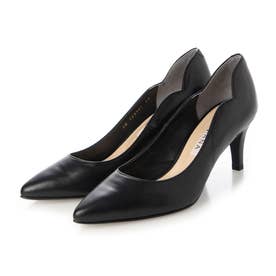 ダイアナ ポインテッドトゥ DIANA EM16338T （黒カーフ） -靴