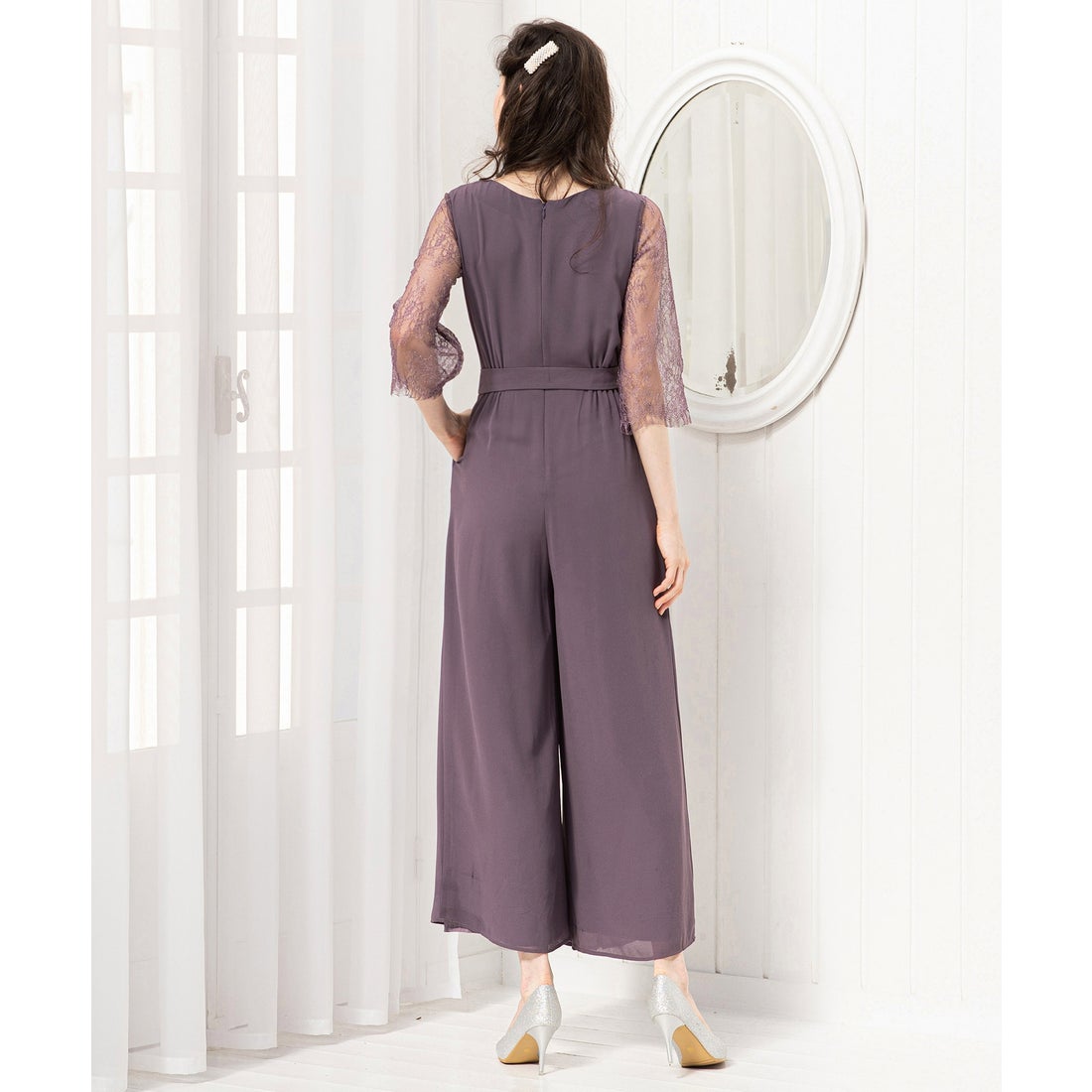 ドレスプラス DRESS+ ジャンプスーツ オールインワン パンツドレス