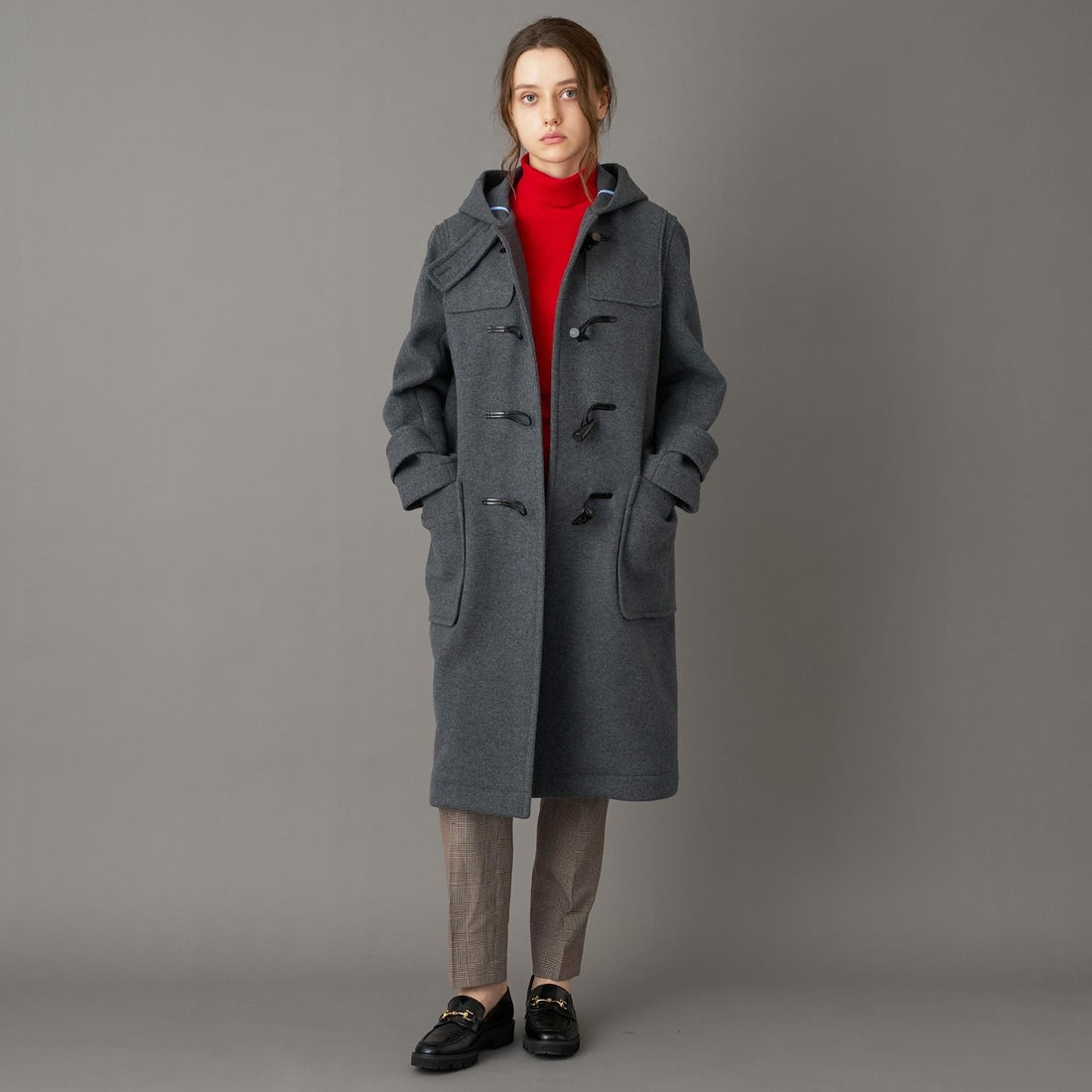 ドレステリア DRESSTERIOR Superfineリサイクルメルトンダッフルコート