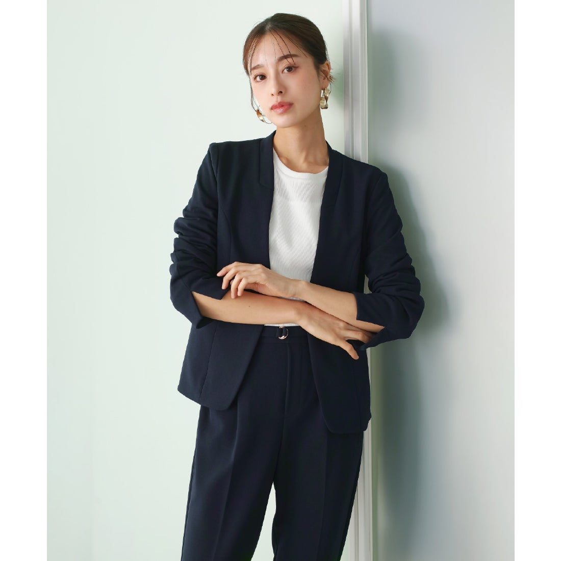 エミリアン Emilyan 【手洗いできるハイストレッチジョーゼット