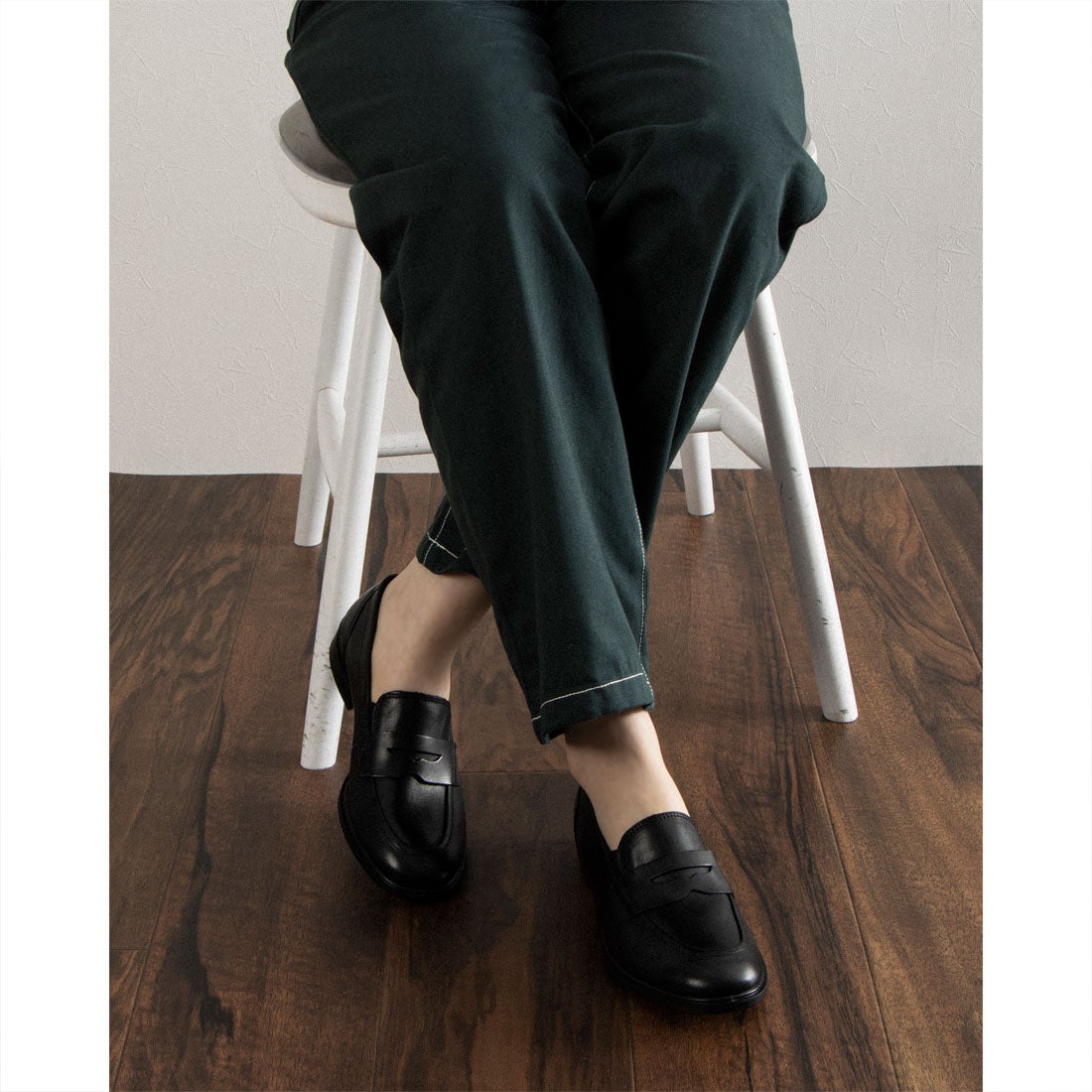 エコー ECCO ウィメンズ 本革 ローファー タッチ 15 B （BLACK） -waja