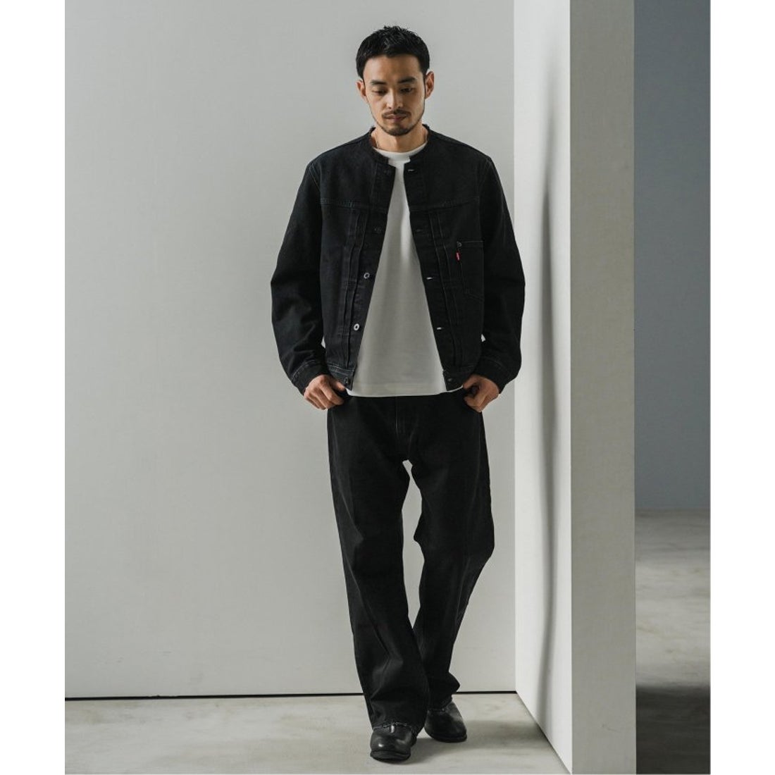 エディフィス EDIFICE Levi's(リーバイス) 別注 Type 1 Trucker Jacket