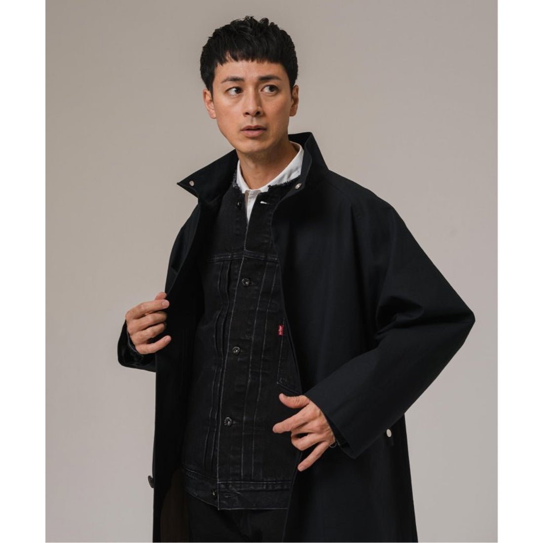 エディフィス EDIFICE Levi's(リーバイス) 別注 Type 1 Trucker Jacket
