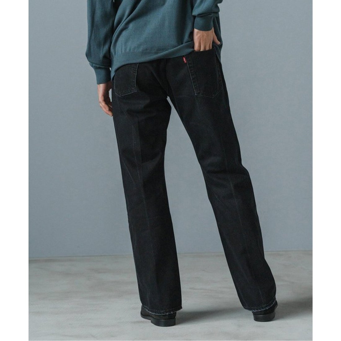 エディフィス EDIFICE Levi's(リーバイス) 別注 517 TM BLACK L30