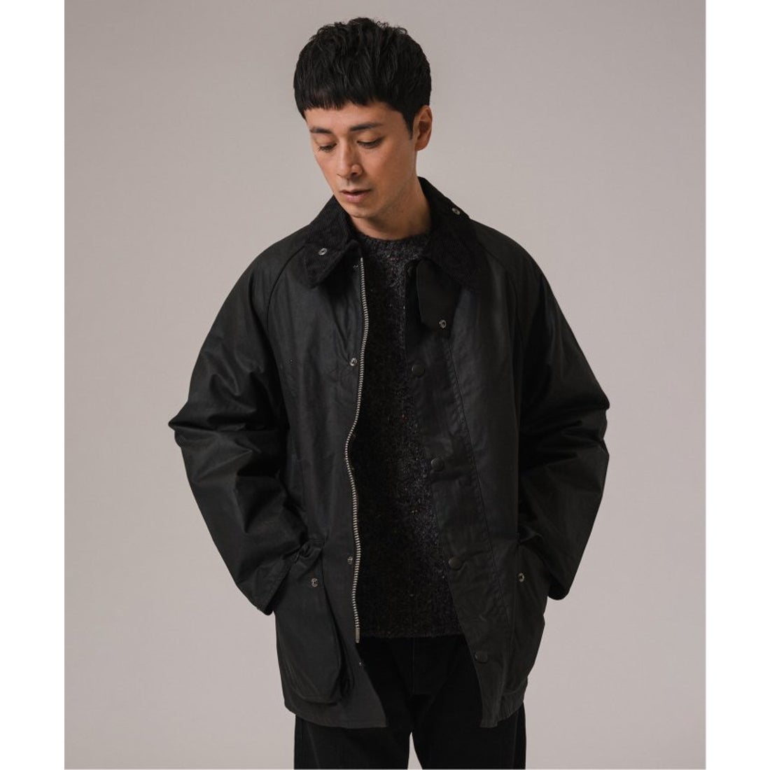 エディフィス EDIFICE Barbour(バブアー) OS WAX BEDALE/ビデイル