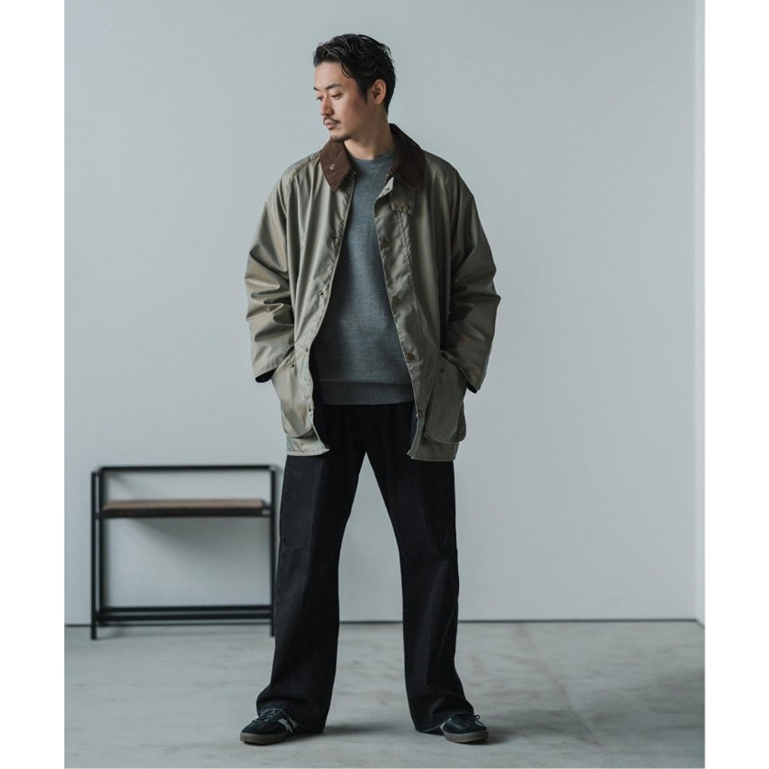 エディフィス EDIFICE Barbour for MARKAWARE & EDIFICE 別注 BEDALE