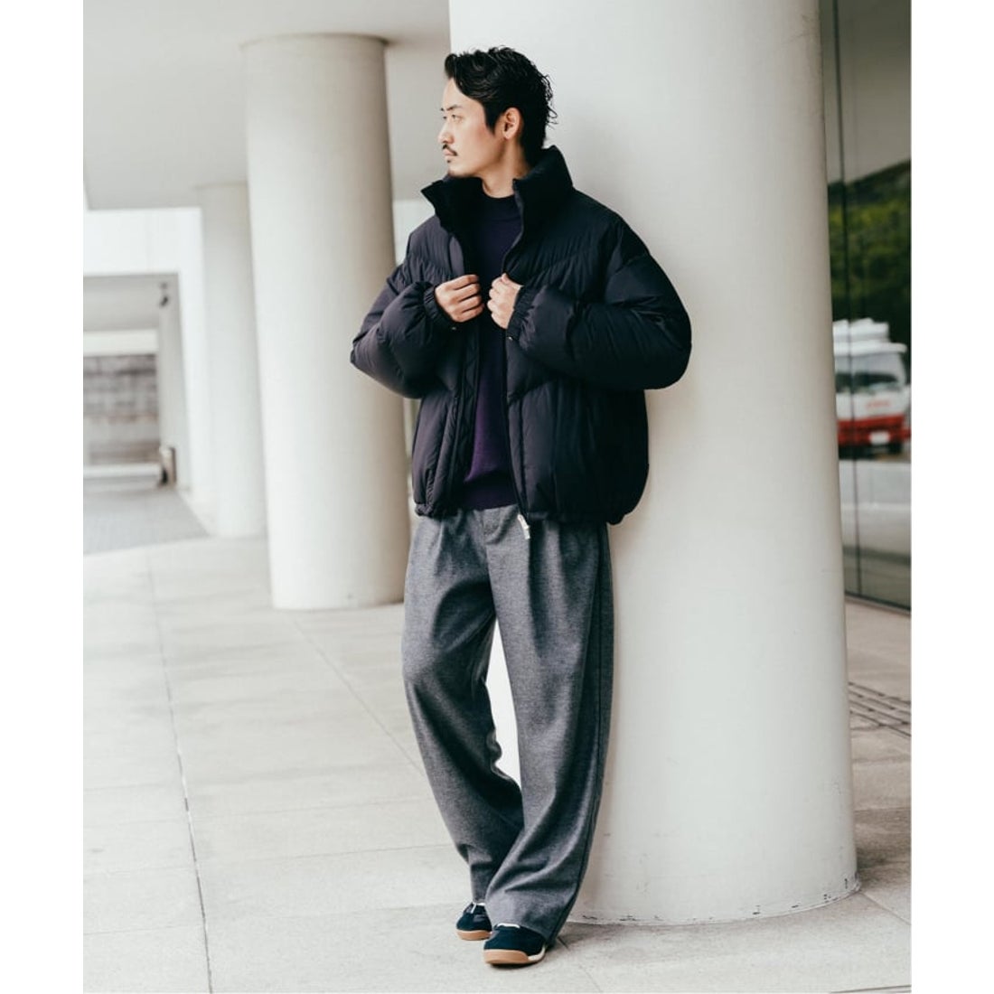 エディフィス EDIFICE miffew（ミフュー）別注 キルティング ダウン