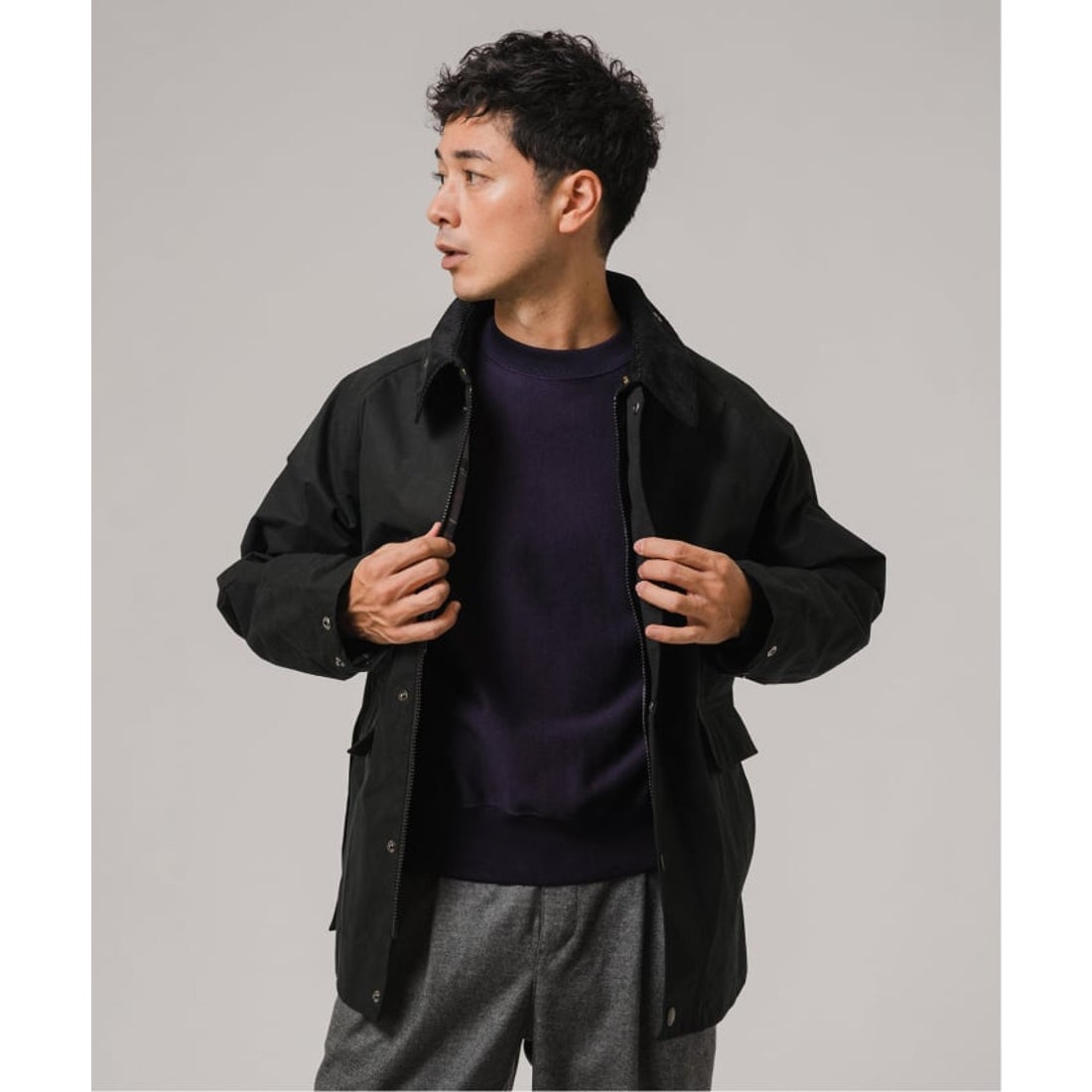 エディフィス EDIFICE 《再》Barbour for MARKAWARE & EDIFICE 別注