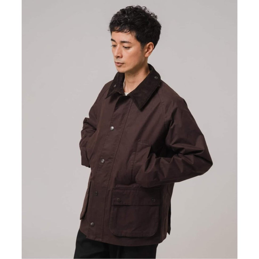 エディフィス EDIFICE 《再》Barbour for MARKAWARE & EDIFICE 別注