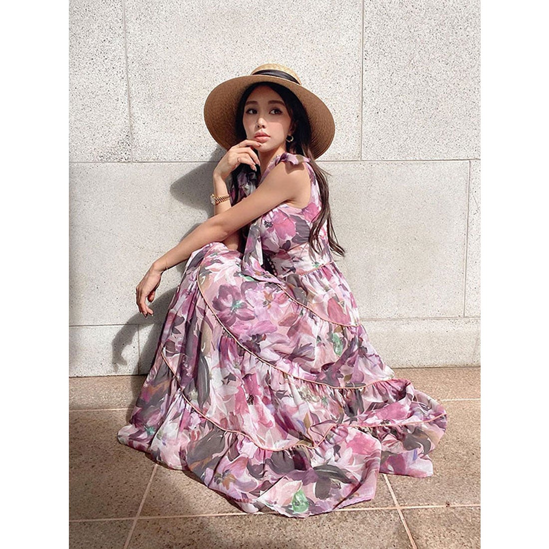 EIMY ISTOIRE エイミーイストワール eimy istoire Grace flowerリボン