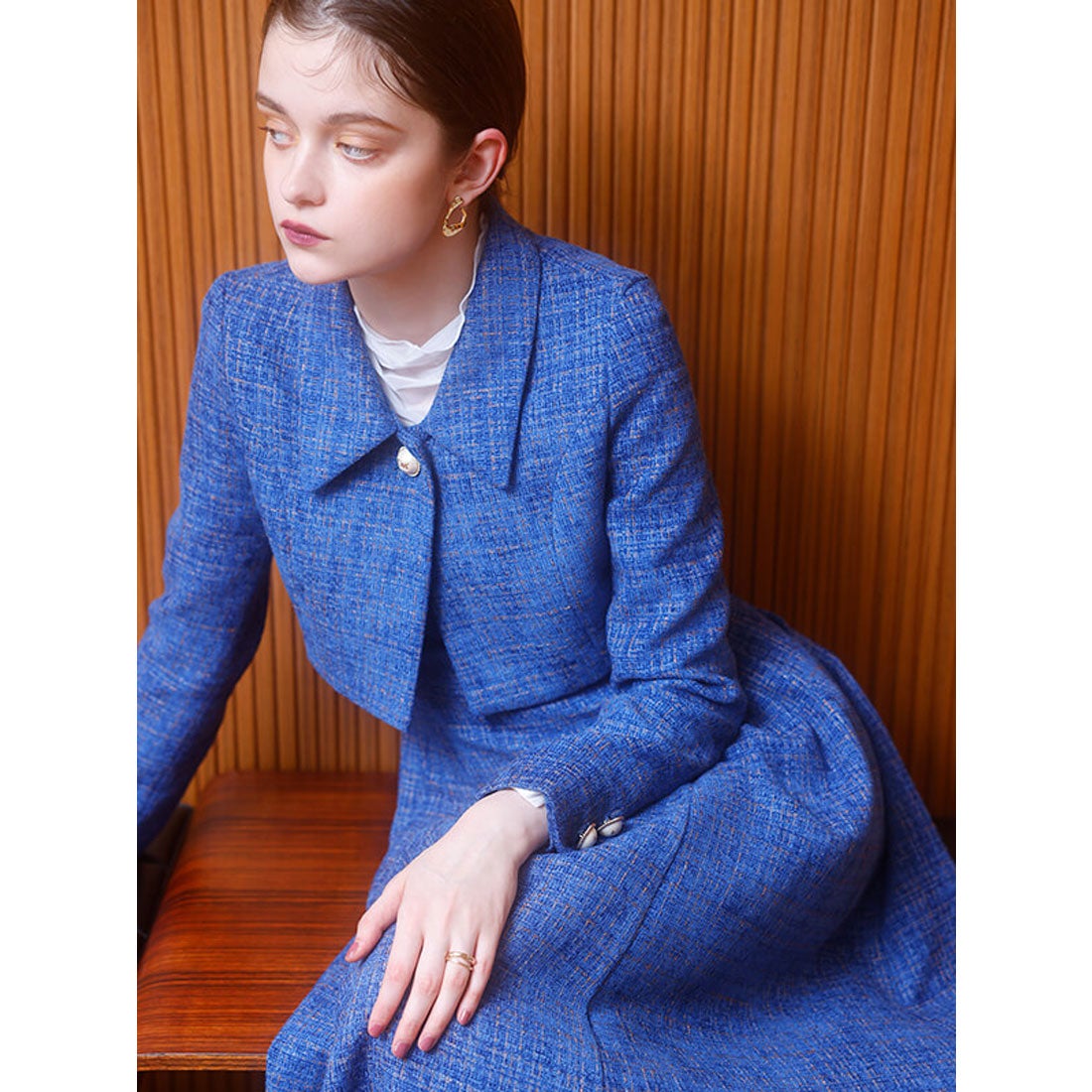 EIMY ISTOIRE エイミーイストワール eimy istoire ツイードショート