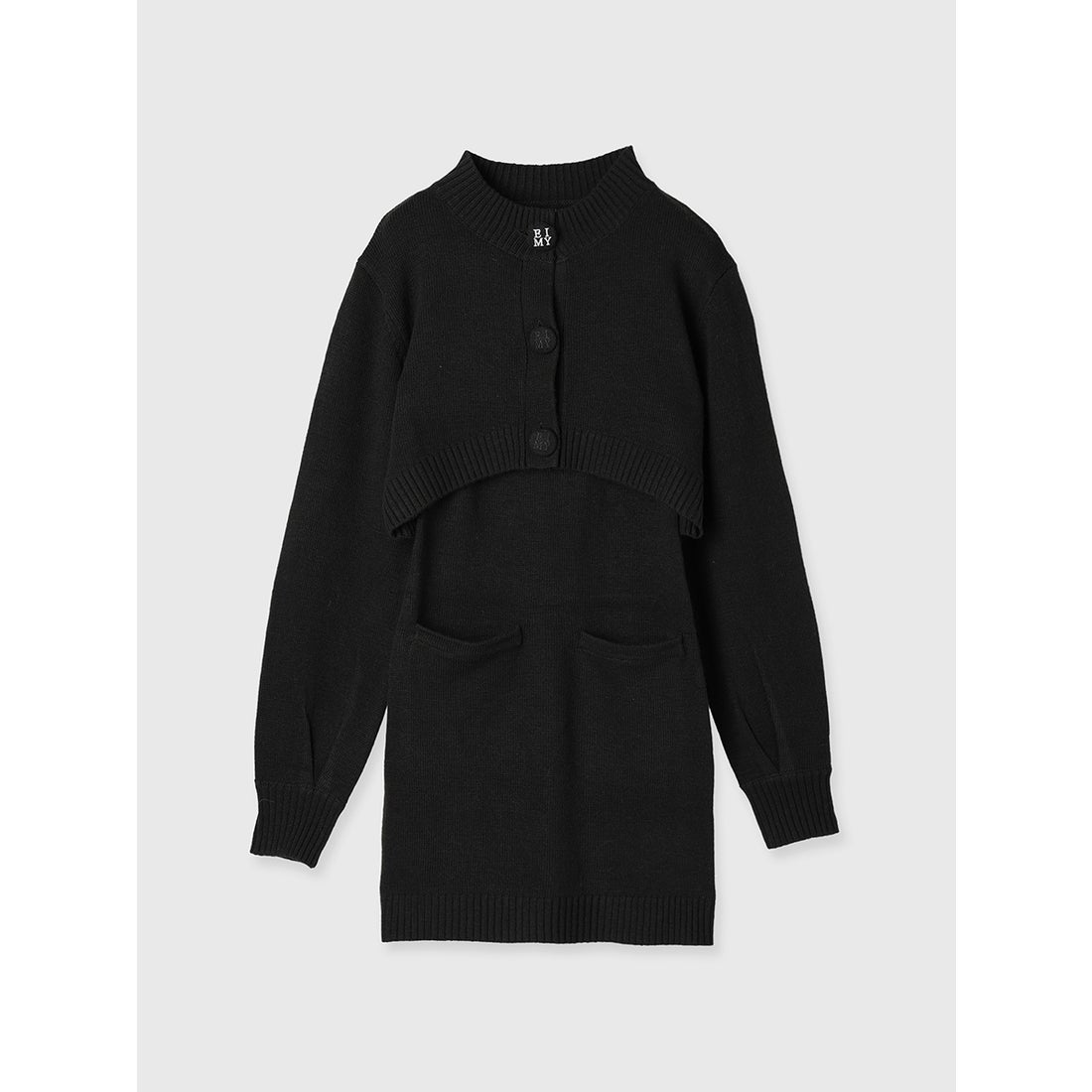 エイミーイストワール EIMY ISTOIRE EIMYロゴボタンニットセット