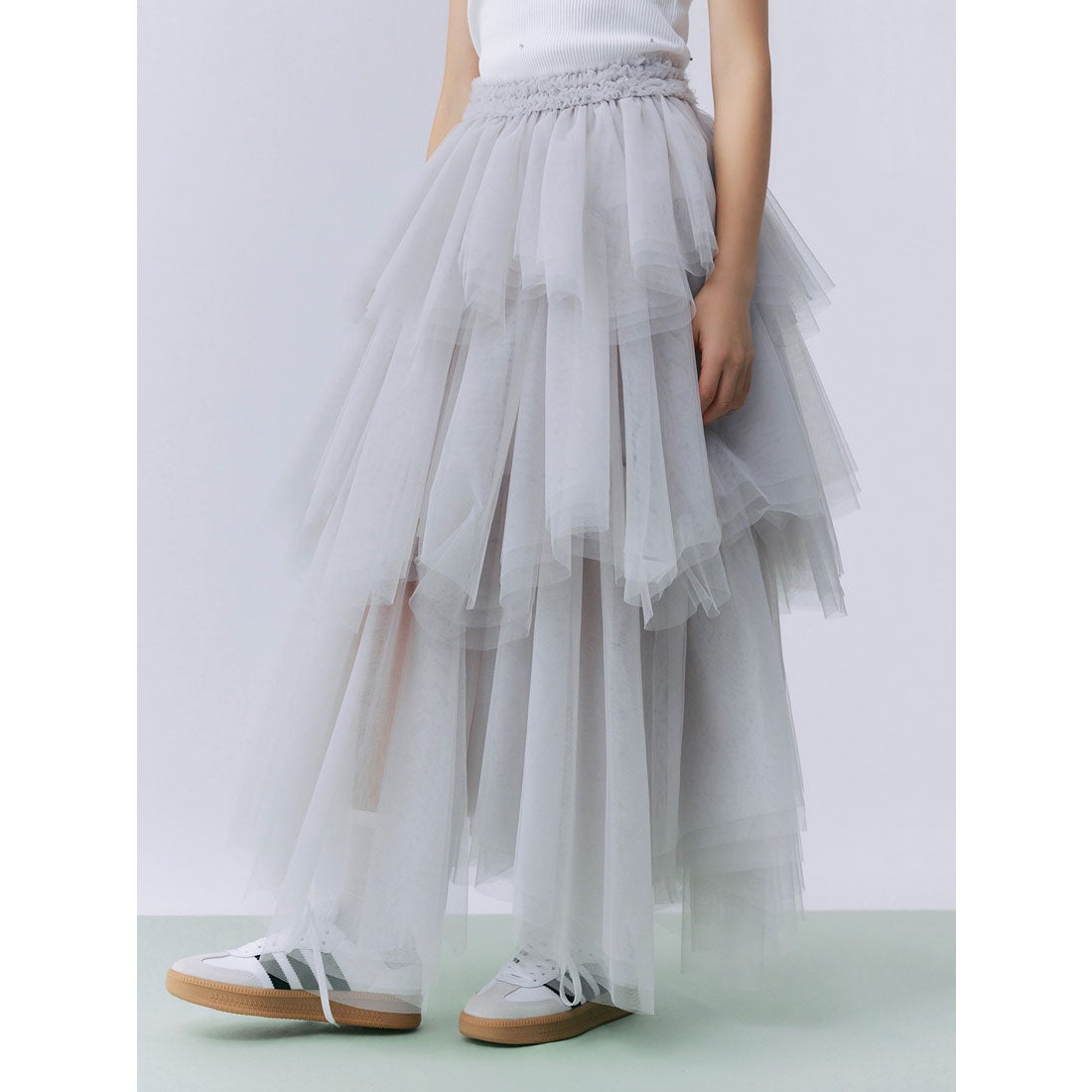エイミーイストワール EIMY ISTOIRE ボリュームチュールスカート