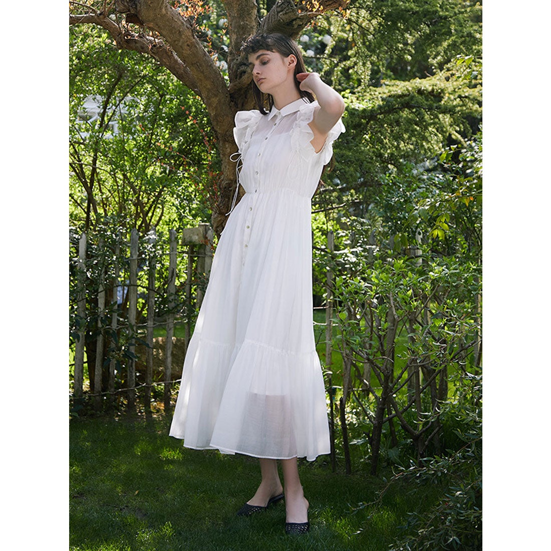 EIMY ISTOIRE エイミーイストワール eimy istoire フリルスリーブ