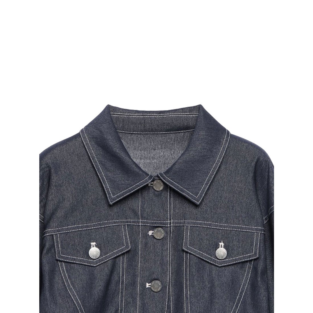 エイミーイストワール EIMY ISTOIRE デニムライクショートジャケット