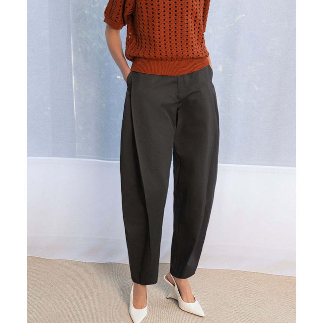 エルフランク ELFRANK 【2026SS】ボックスプリーツ カーブパンツ