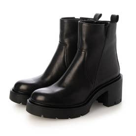 EVOL/イーボル】 本革ショートブーツ IX8116 （ブラック） -【公式