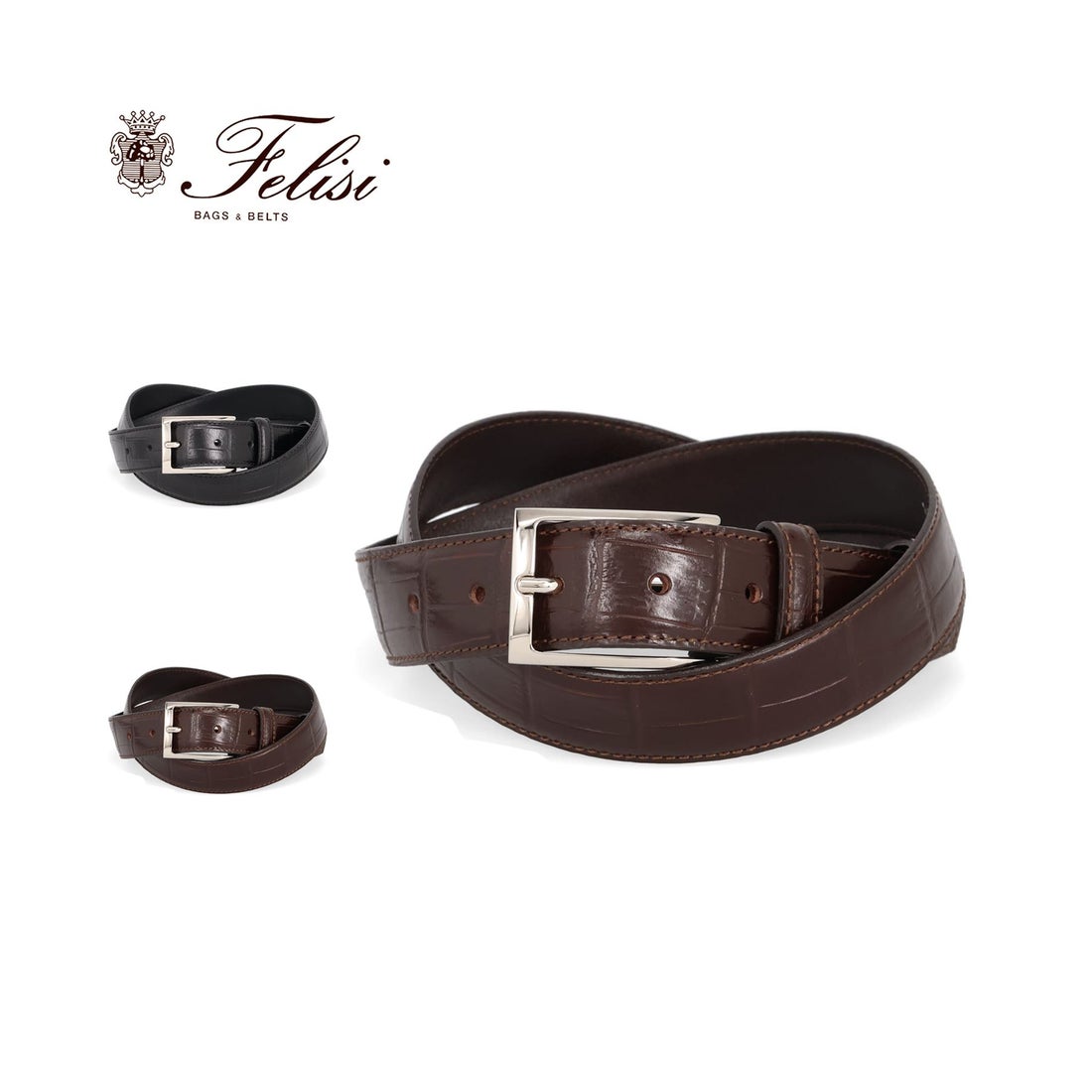 フェリージ Felisi ベルト レザーベルト メンズ 本革 85/07/SA