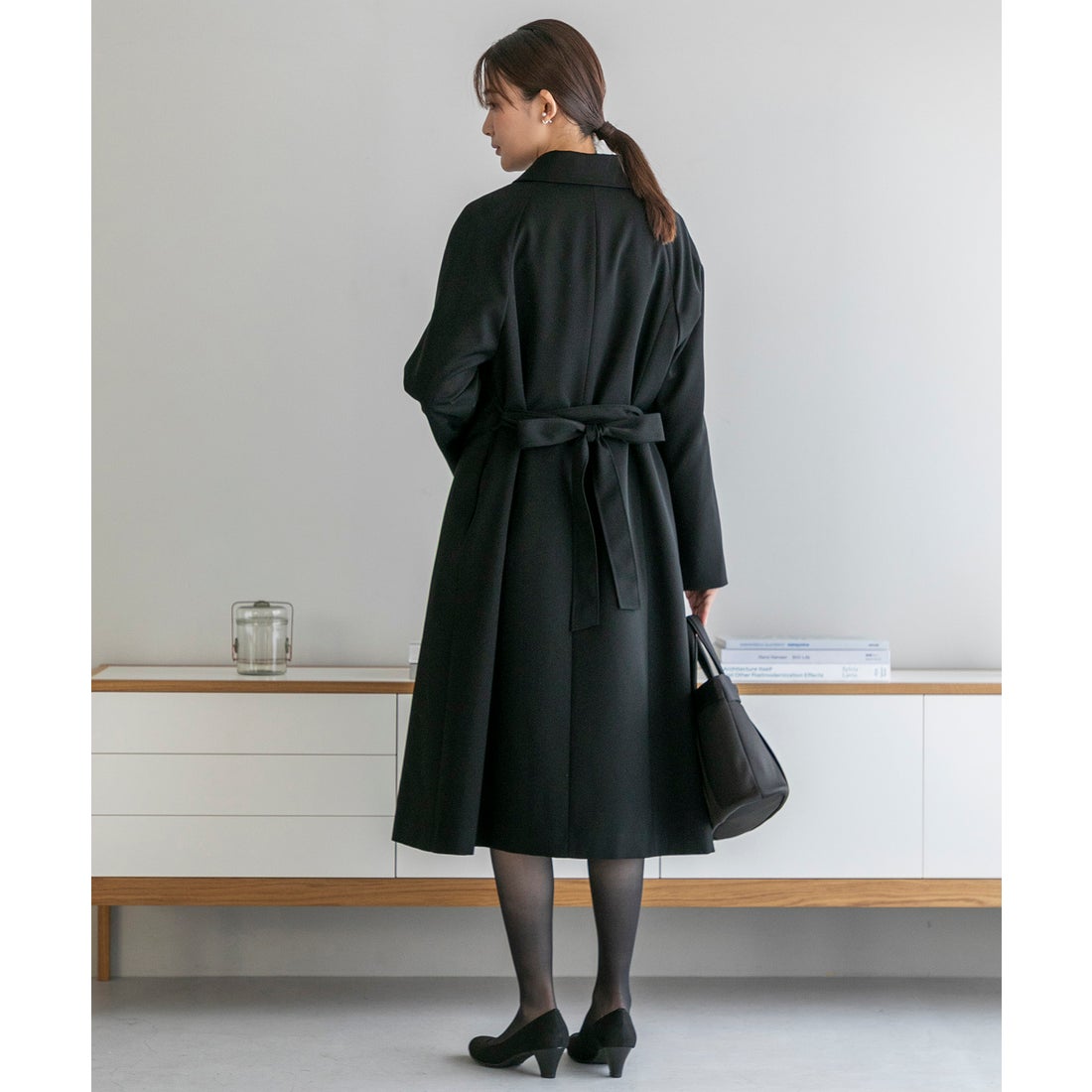 フォルムフォルマ form forma 【喪服】ブラックフォーマルコート