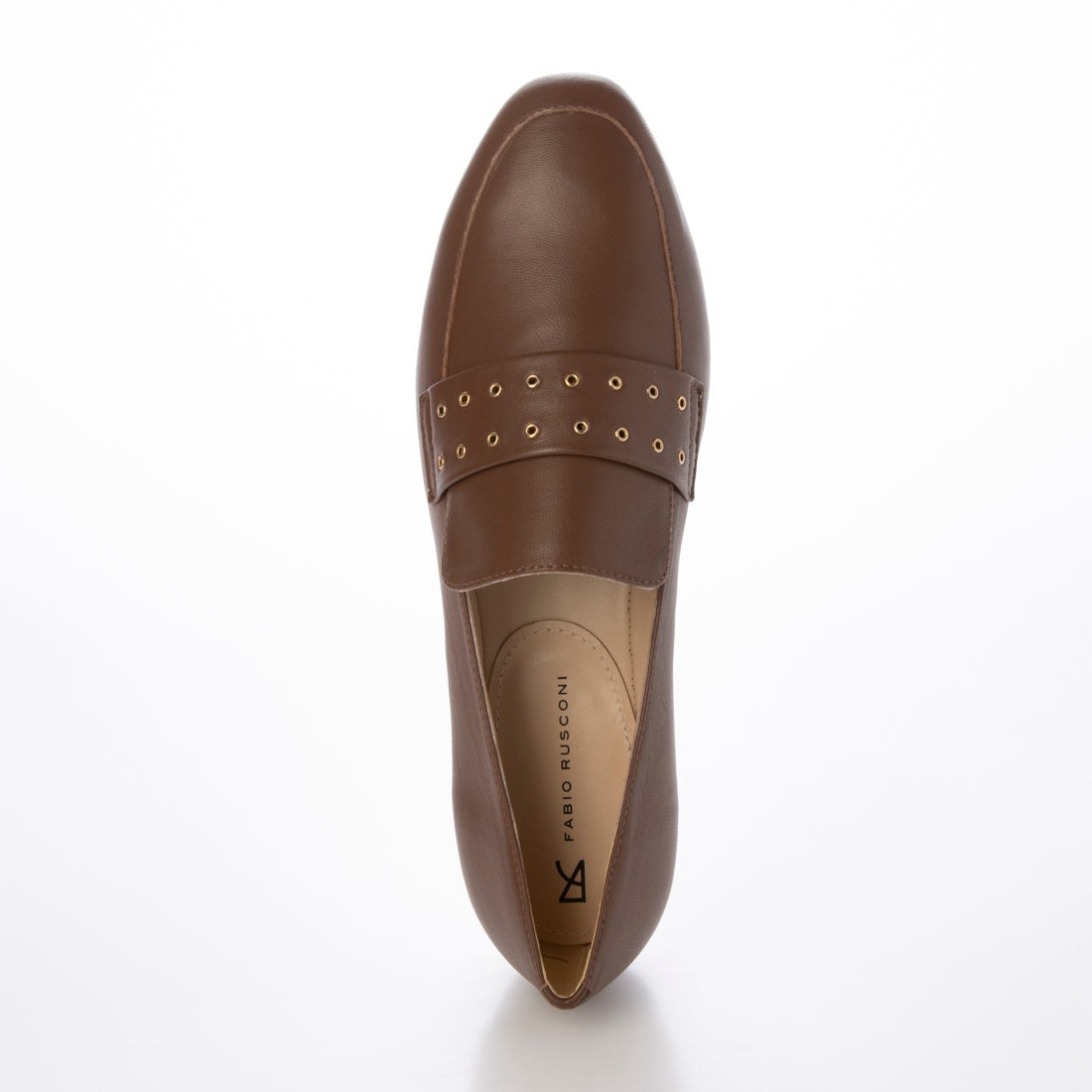 ファビオルスコーニ FABIO RUSCONI ローファー （ブラウン） -waja