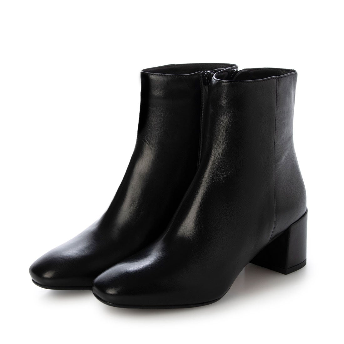 ○ファビオルスコーニ FABIO RUSCONI ショートブーツ （ブラック