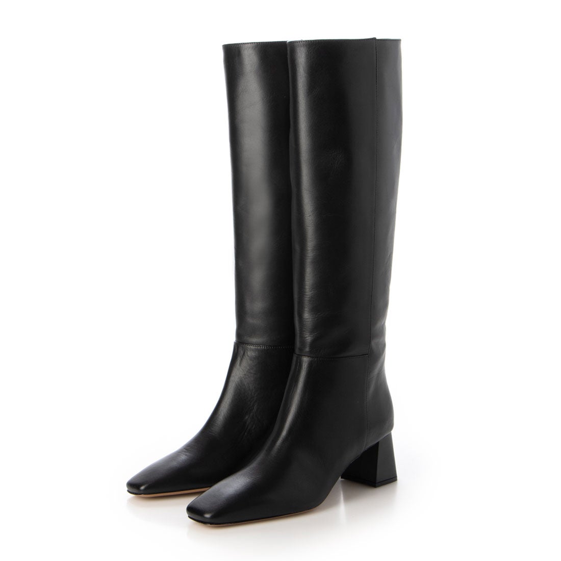 ファビオルスコーニ FABIO RUSCONI ロングブーツ （ブラック） -靴