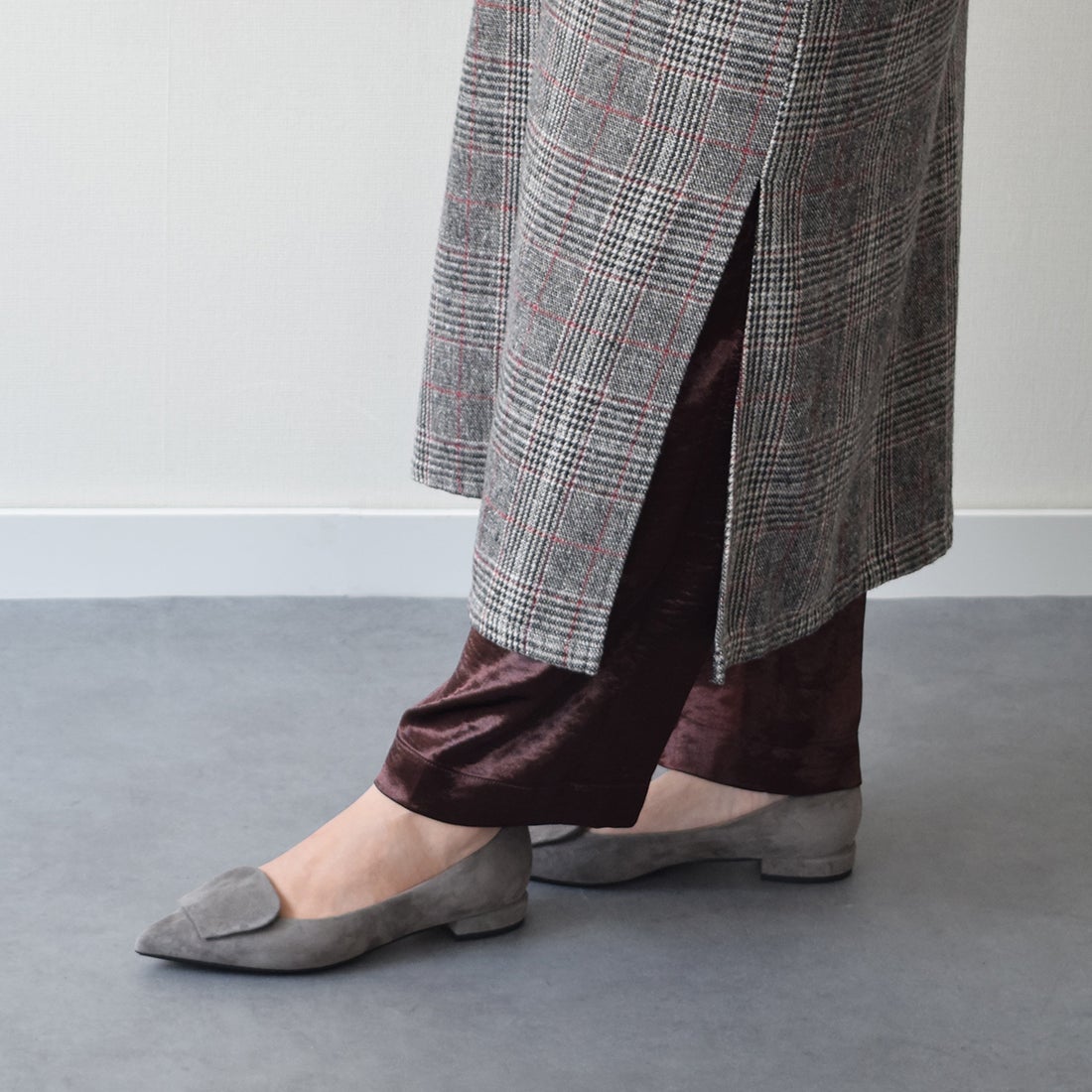 ファビオルスコーニ FABIO RUSCONI ローヒールポインテッドトウ