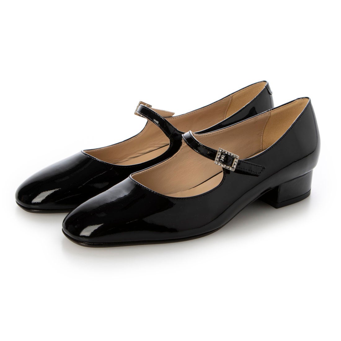 ファビオルスコーニ FABIO RUSCONI ワンストラップローヒールパンプス