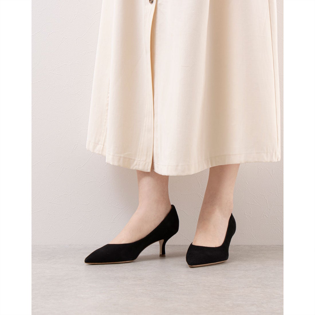 ファビオルスコーニ FABIO RUSCONI ポインテッドトゥパンプス