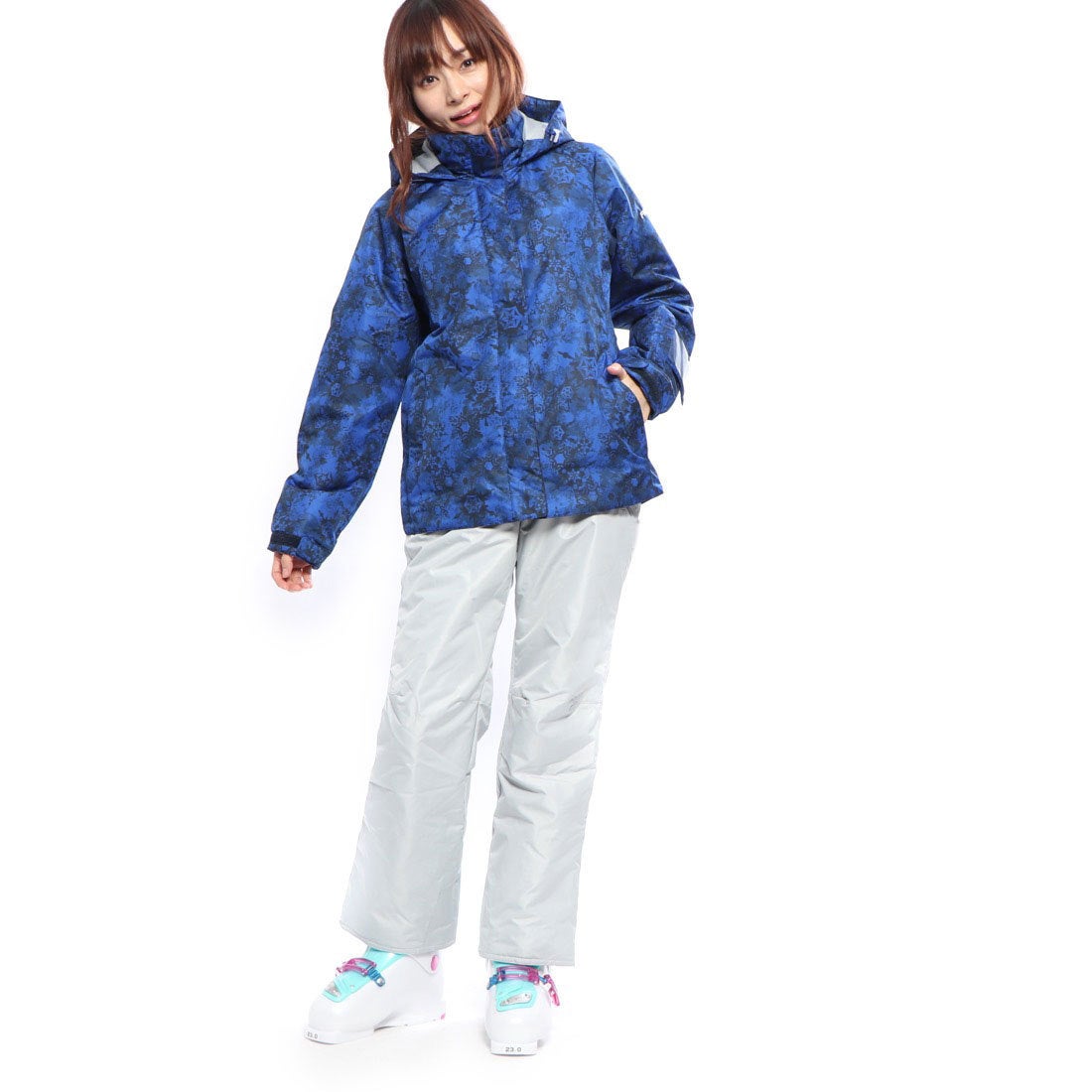 ファブリス FABLICE レディース スキー ウェア上下セット FA-6S25208T