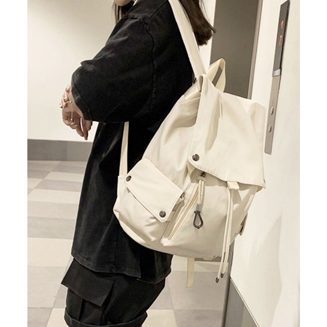 フロージュ florge 【防水/撥水】メンズレディース兼用大容量フラップ