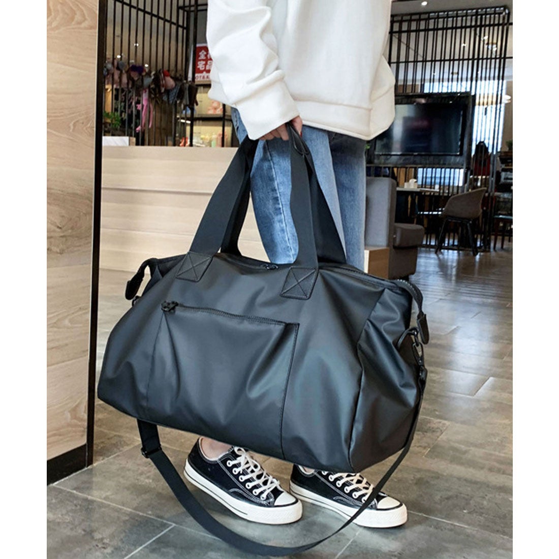 フロージュ florge 【メンズ・レディース兼用】3WAY 防水PU大容量