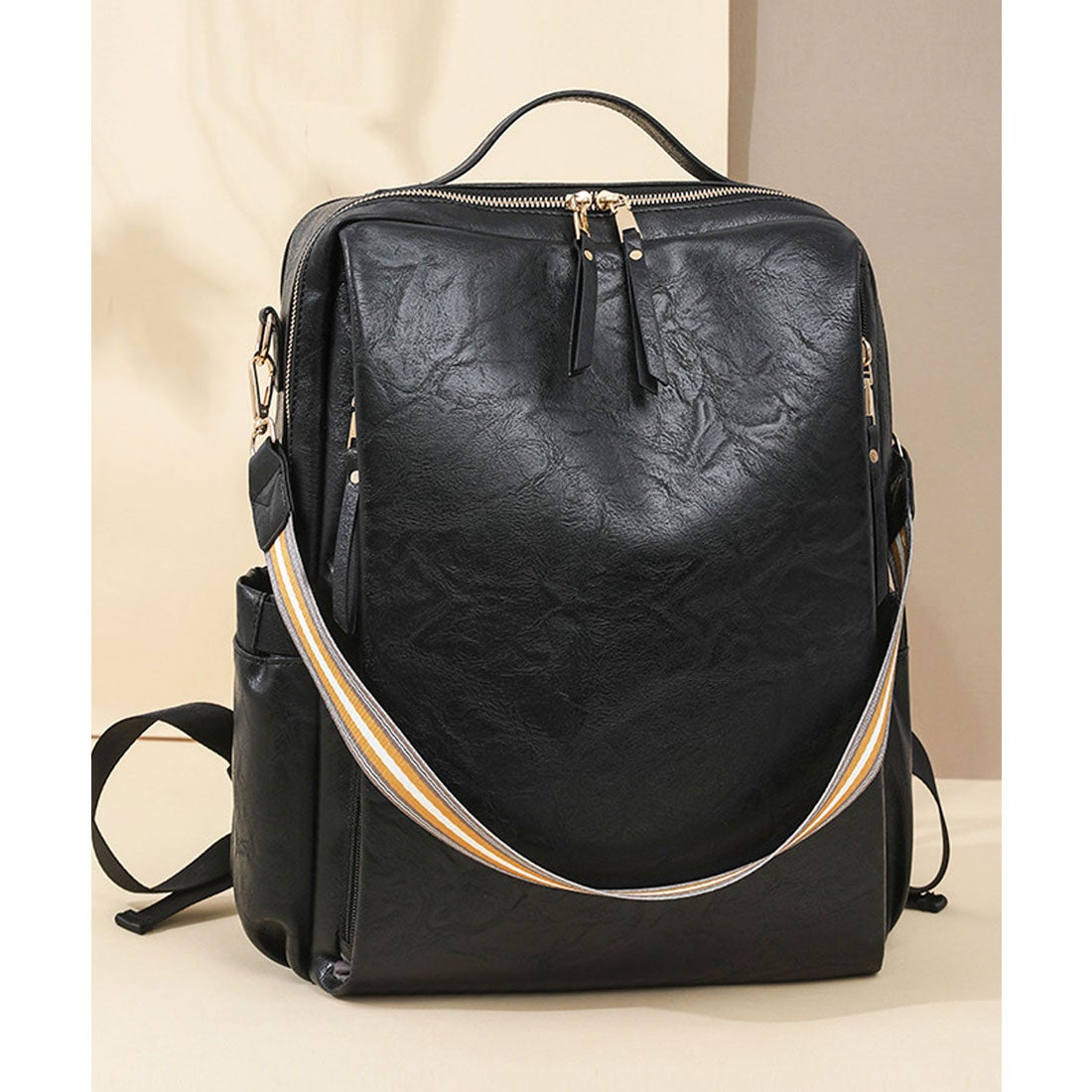 フロージュ florge 【A4収納可・撥水PU】 2WAY レザータッチスクエア