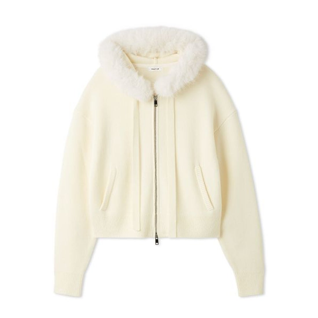 フレイ アイディー FRAY I.D フードファージップニットパーカー （OWHT