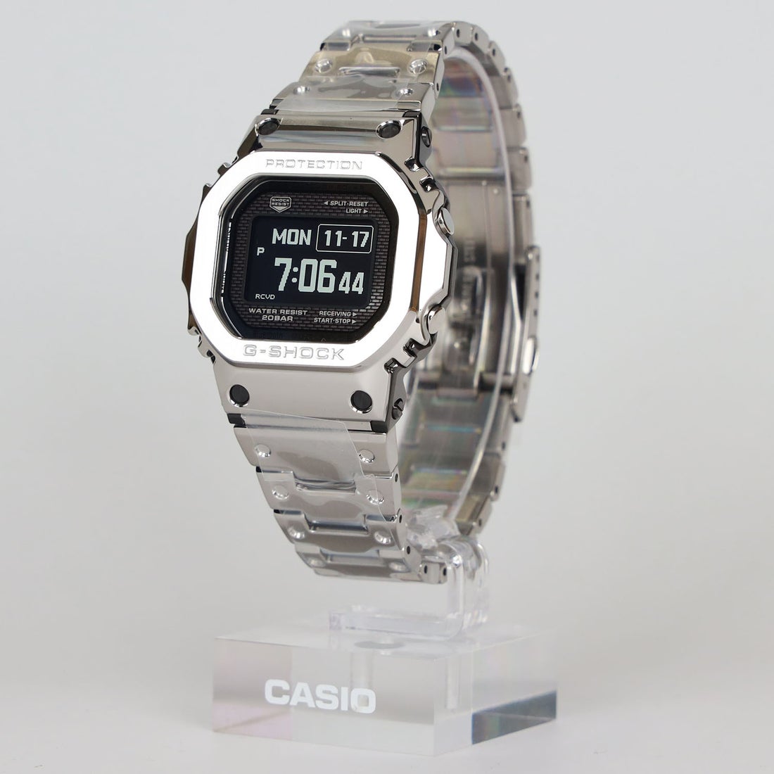G-SHOCK】フルメタル / スマートフォンリンク&電波ソーラー / GMW