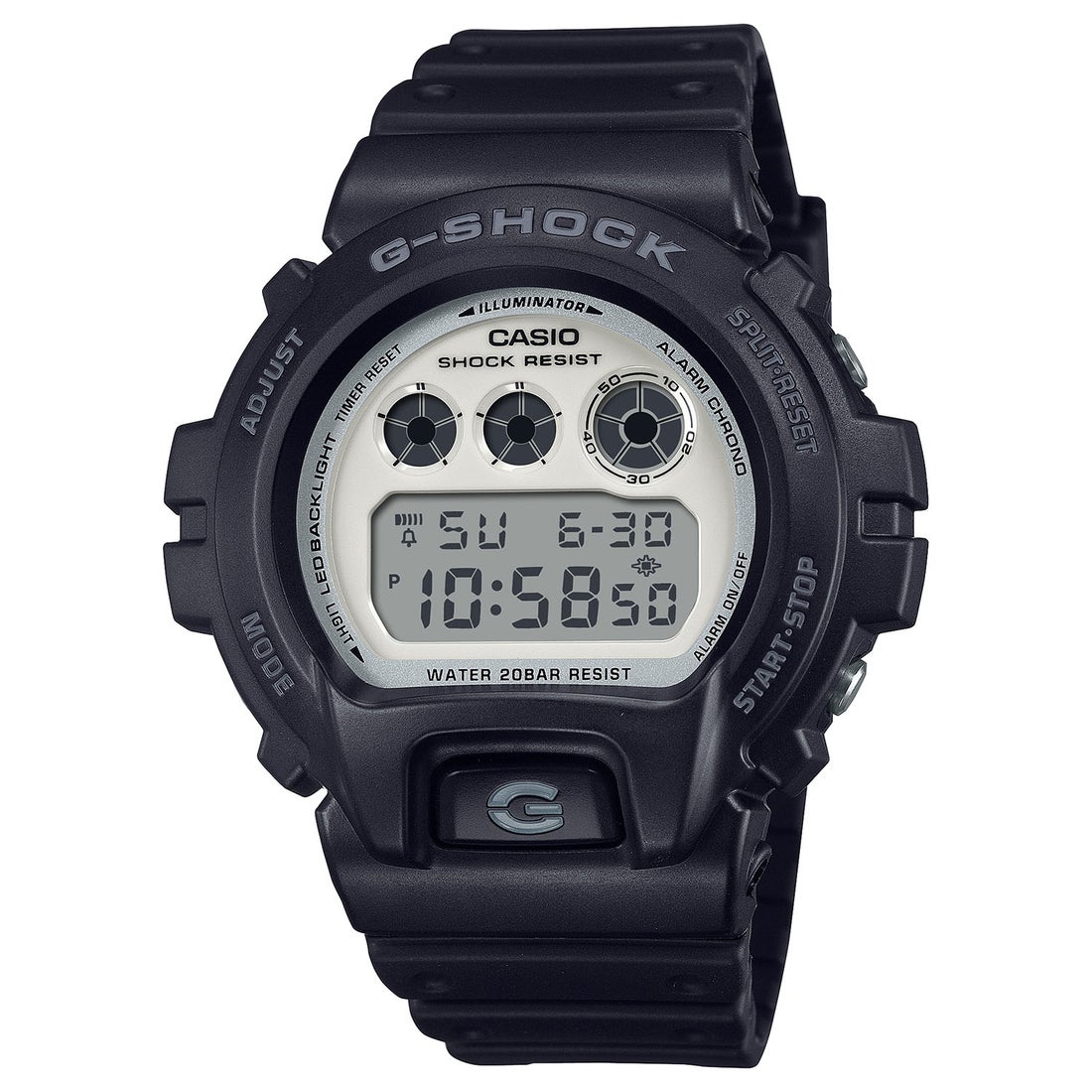 G-SHOCK】Black and brilliant whiteシリーズ / DW-6900WD-1JF