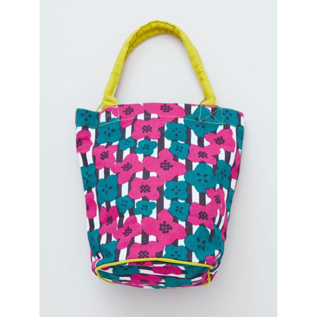 カヤ】-WABANA- 和花 樽トート バケツバッグ ホワイト系その他