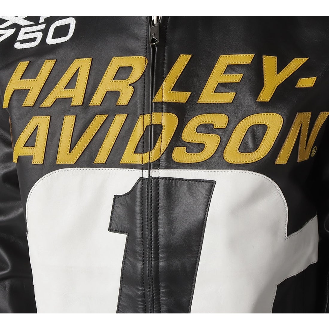 Start Your Enginesレザーレーシングジャケット -ハーレーダビッドソン