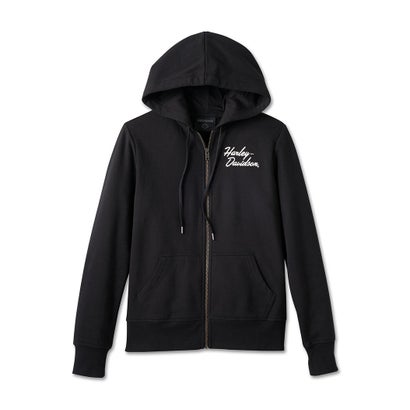 スペシャルバー＆シールドジップフロントパーカー -ハーレー