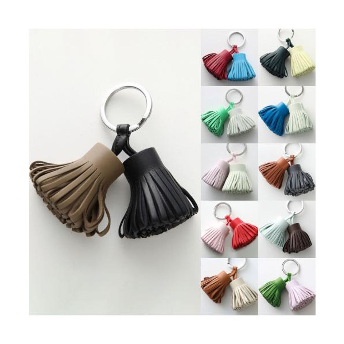 エルメス Hermes HERMES キーリング カルメン ウノドス Carmen Unodos