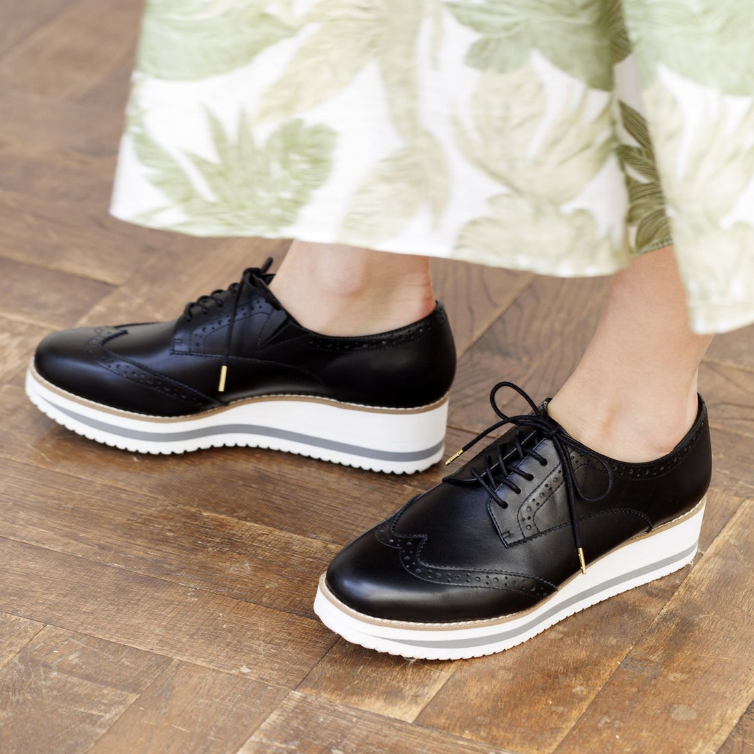 ヒミコ 卑弥呼 プラットフォームレースアップシューズ/621128