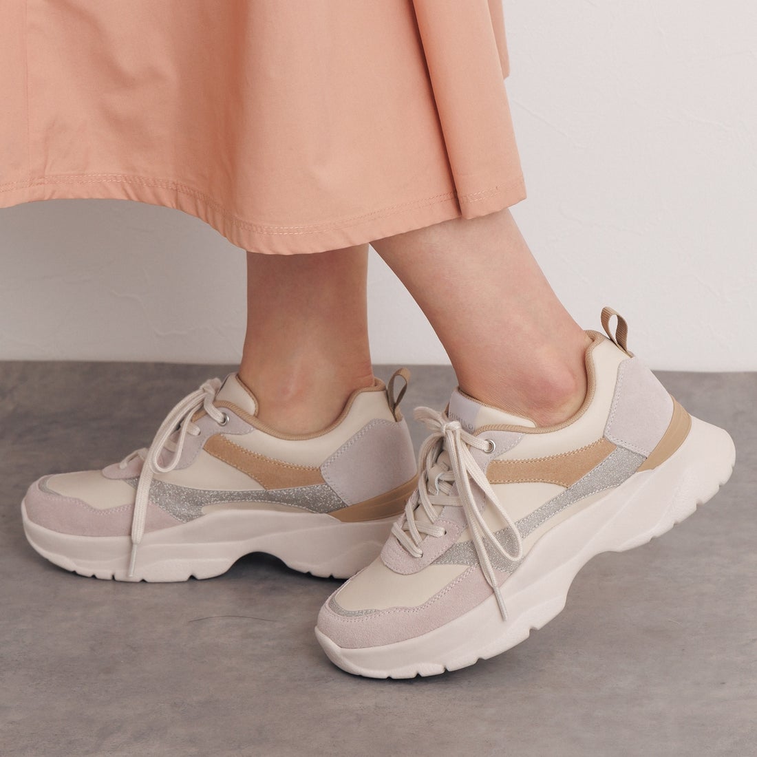 ヒミコ 卑弥呼 ボリュームソールスニーカー/637101 （ブラック） -靴