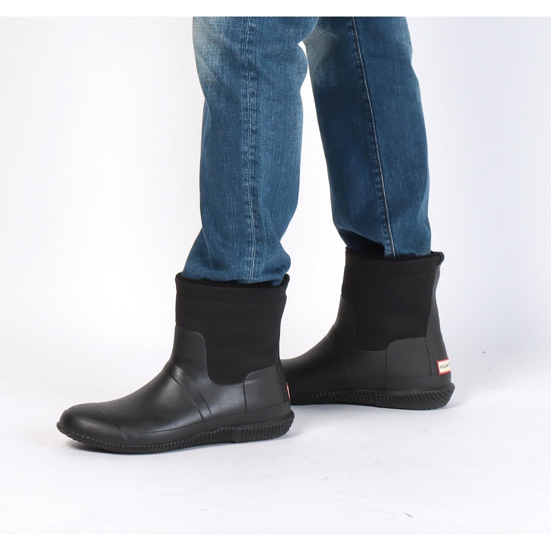 ハンター HUNTER 【メンズ】オリジナル シェルパブーツ （BLK） -waja