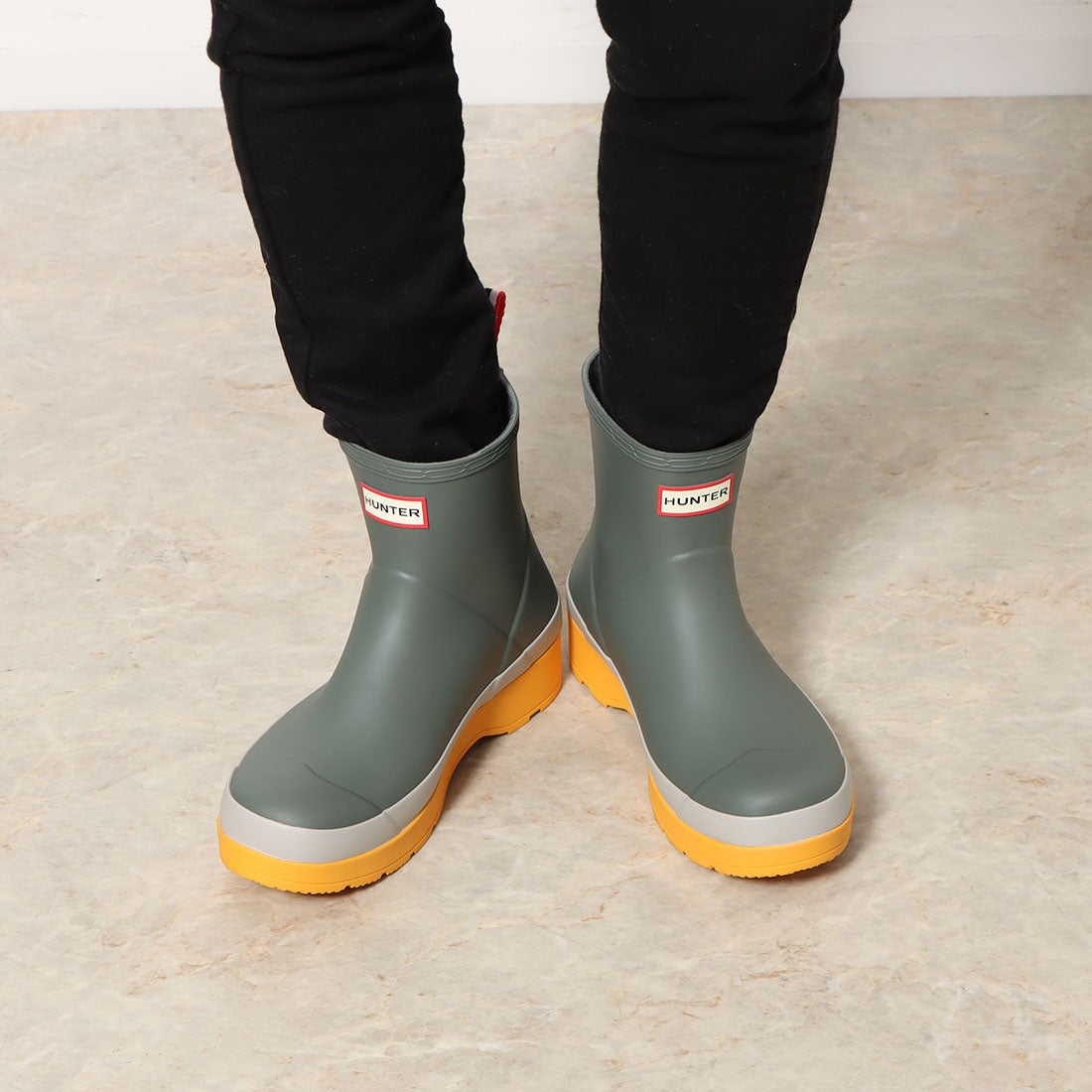 ハンター HUNTER 【メンズ】プレイブーツショート（BLK