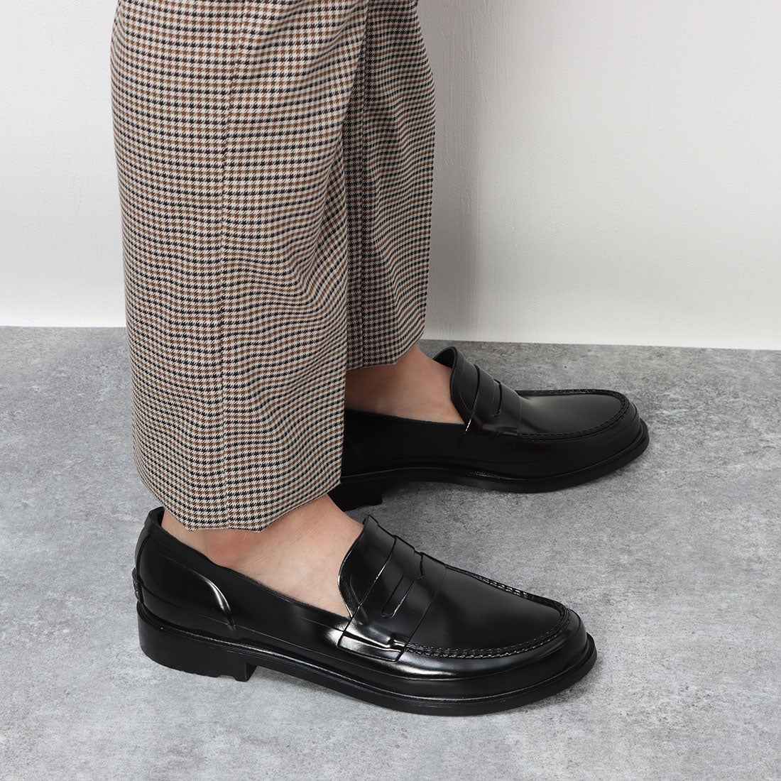 ハンター HUNTER 【メンズ】リファインドペニーローファーグロス