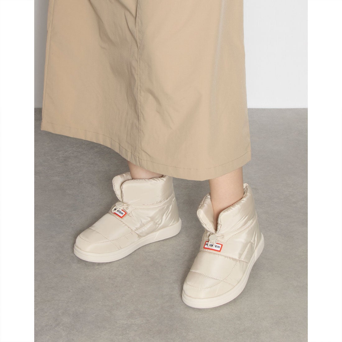 ハンター HUNTER レディース イン/アウト パファー ブーティ