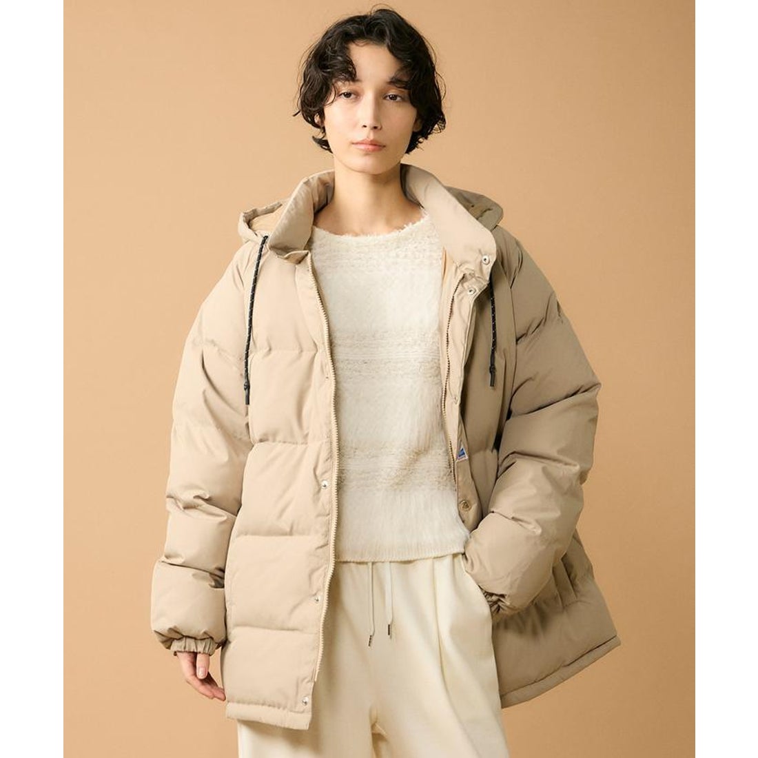 イネド INED 《Cape HEIGHTS×TAION》LUTAKダウンジャケット （ベージュ