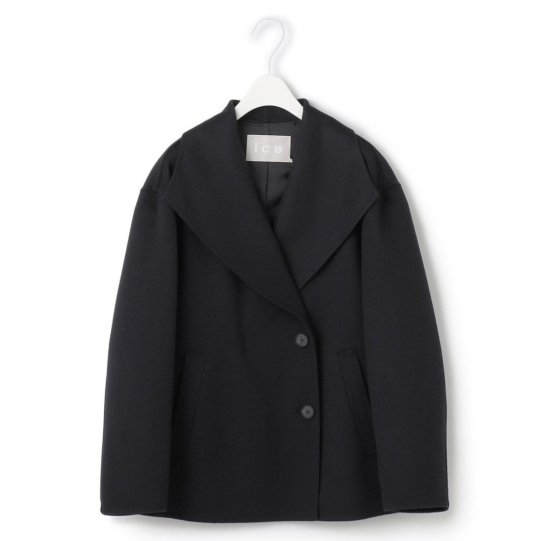 ICB WoolRever ショートコート （チェック系） -靴＆ファッション通販