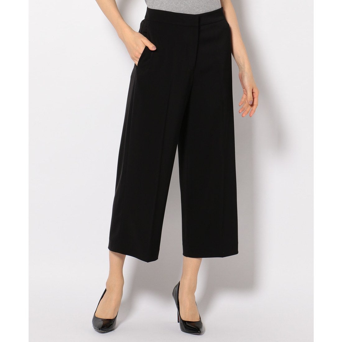 ICB L 【セットアップ】Fied ワイドパンツ （ネイビー系） -靴